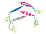 Jigging World Draco Tail Slow Pitch Jigs-Lures-Jigging World-Blue Silver-135g / 4.8oz-Tackle World