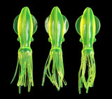 Jigging World Fat Squid Soft Bait Teasers-Lures-Jigging World-Chartreuse-3"-Tackle World