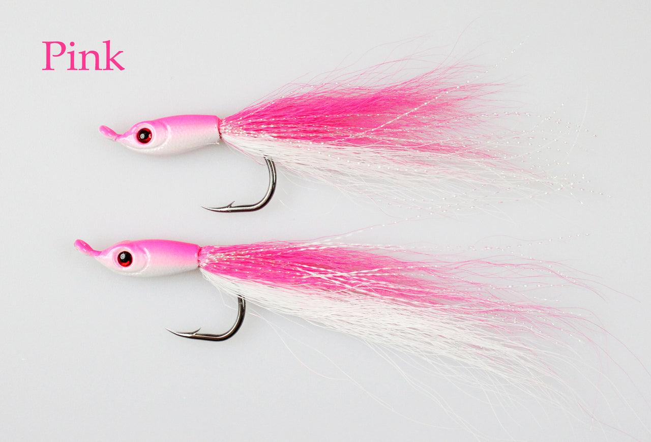 Jigging World Fluke Candy Teasers-Lures-Jigging World-Pink-Tackle World