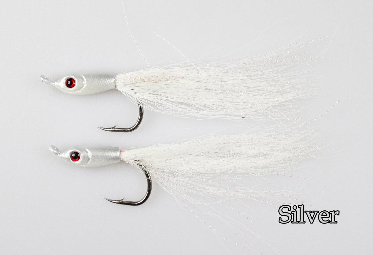 Jigging World Fluke Candy Teasers-Lures-Jigging World-Silver-Tackle World