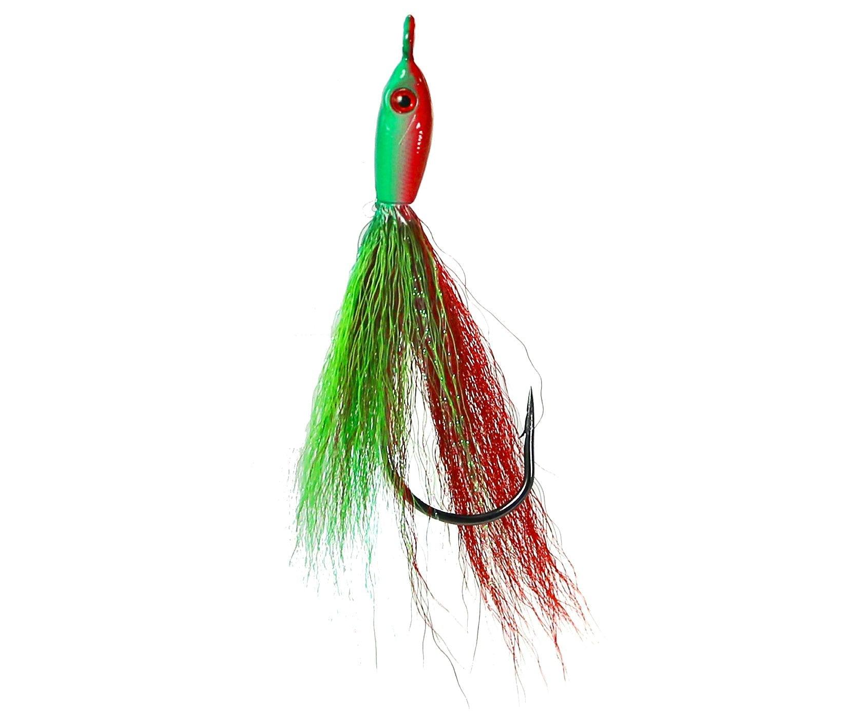 Jigging World Fluke Candy Teasers V2 with Bucktail-Lures-Jigging World-Nuclear Chicken-Tackle World