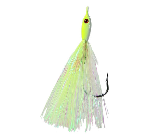 Jigging World Fluke Candy Teasers V2 with Mylar Flash-Lures-Jigging World-Chartreuse-Tackle World