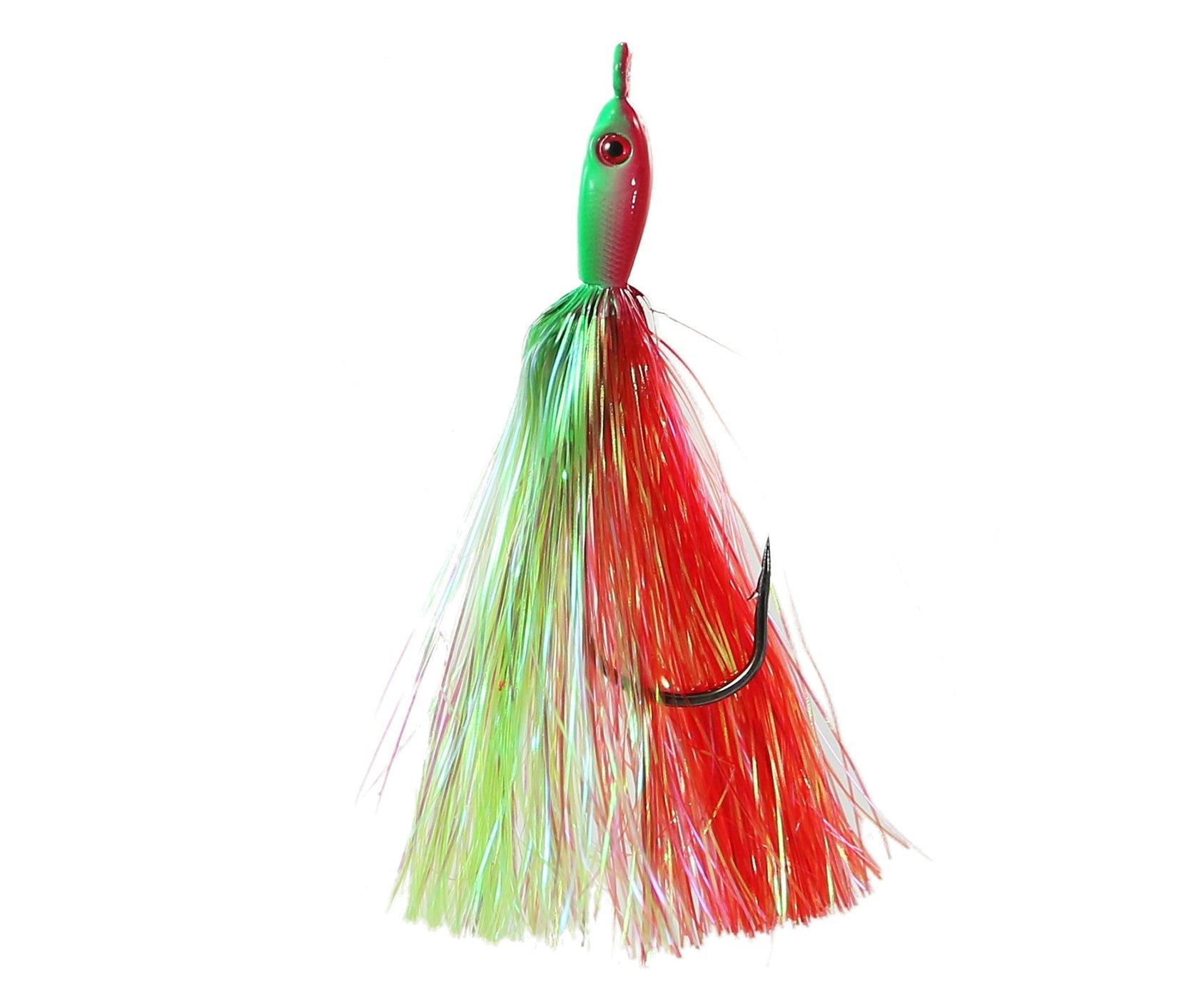 Jigging World Fluke Candy Teasers V2 with Mylar Flash-Lures-Jigging World-Nuclear Chicken-Tackle World