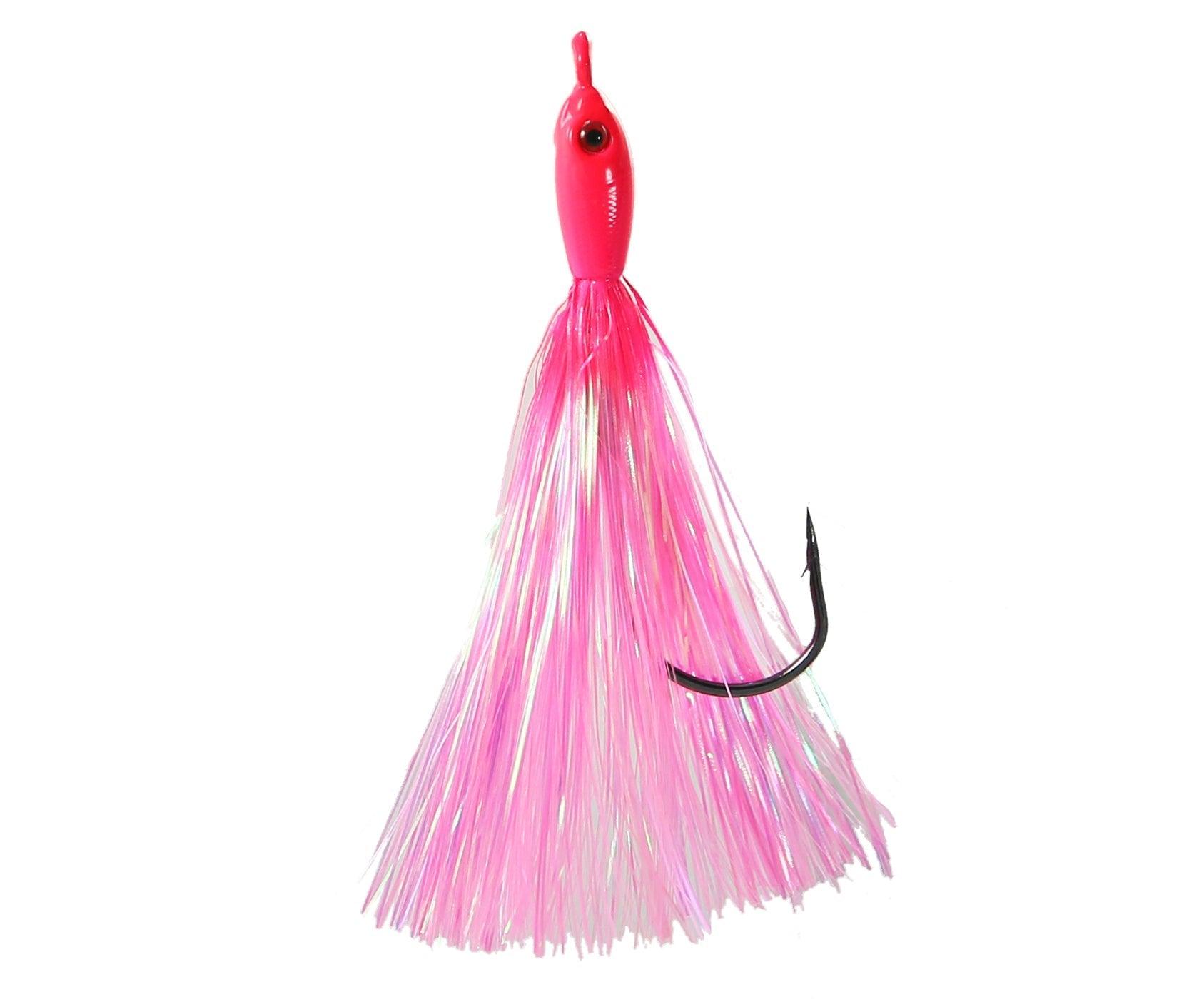 Jigging World Fluke Candy Teasers V2 with Mylar Flash-Lures-Jigging World-Pink-Tackle World