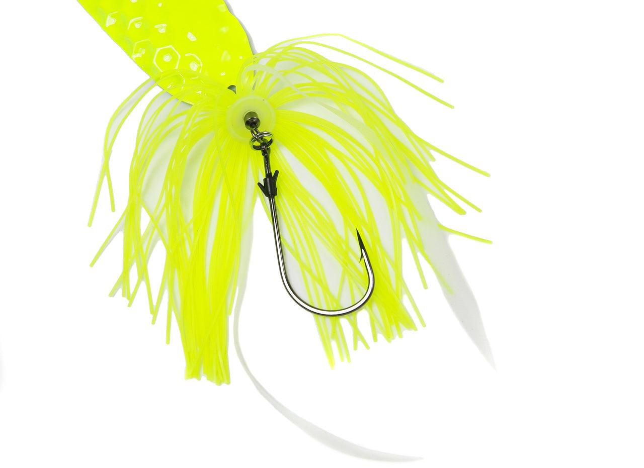 Jigging World Fluke Spoon Rigs-Lures-Jigging World-Chartreuse-Tackle World