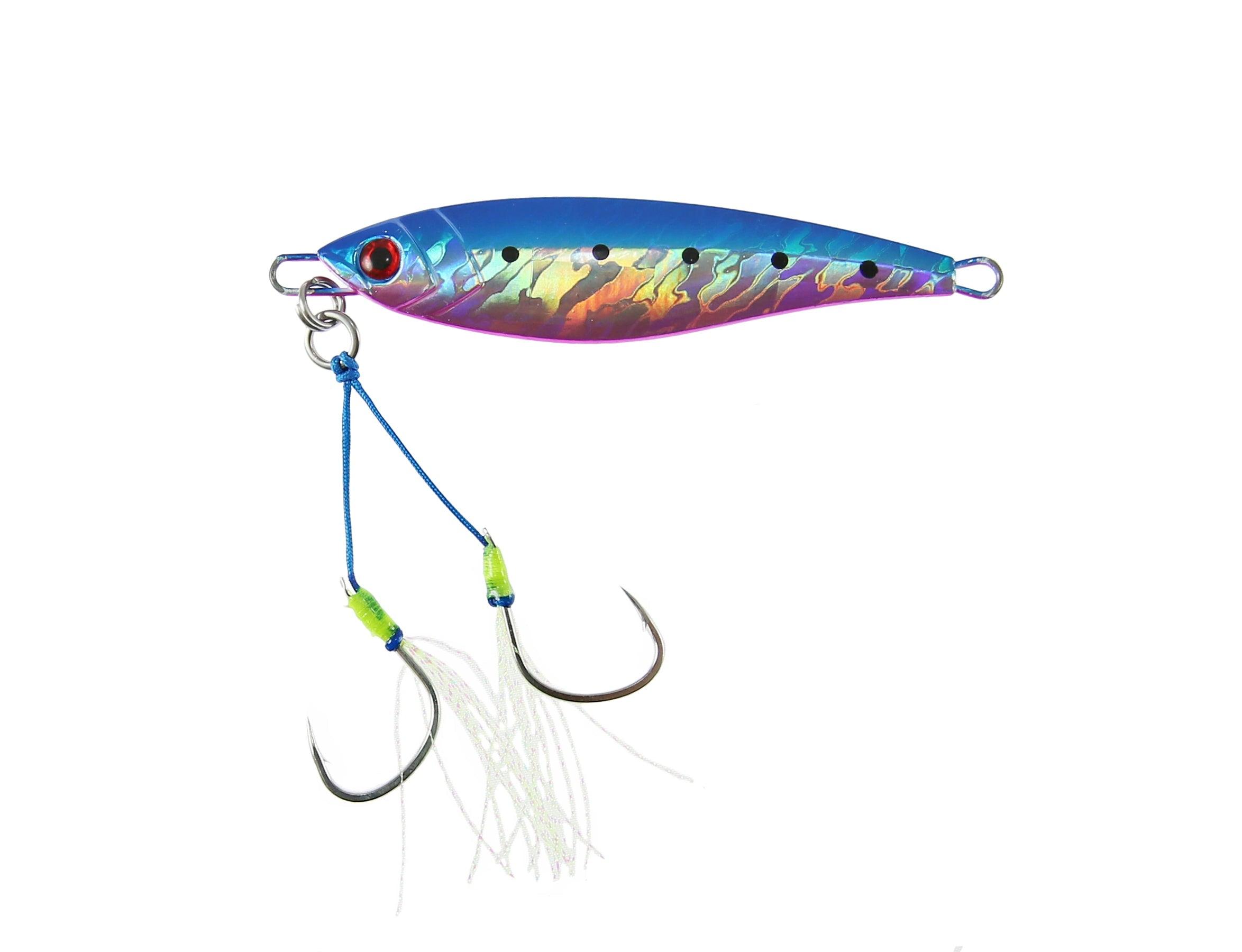 Jigging World Giko Slow Pitch Jigs-Lures-Jigging World-2.1oz (60g) 3.25"-Blue Pink Sardine-Tackle World