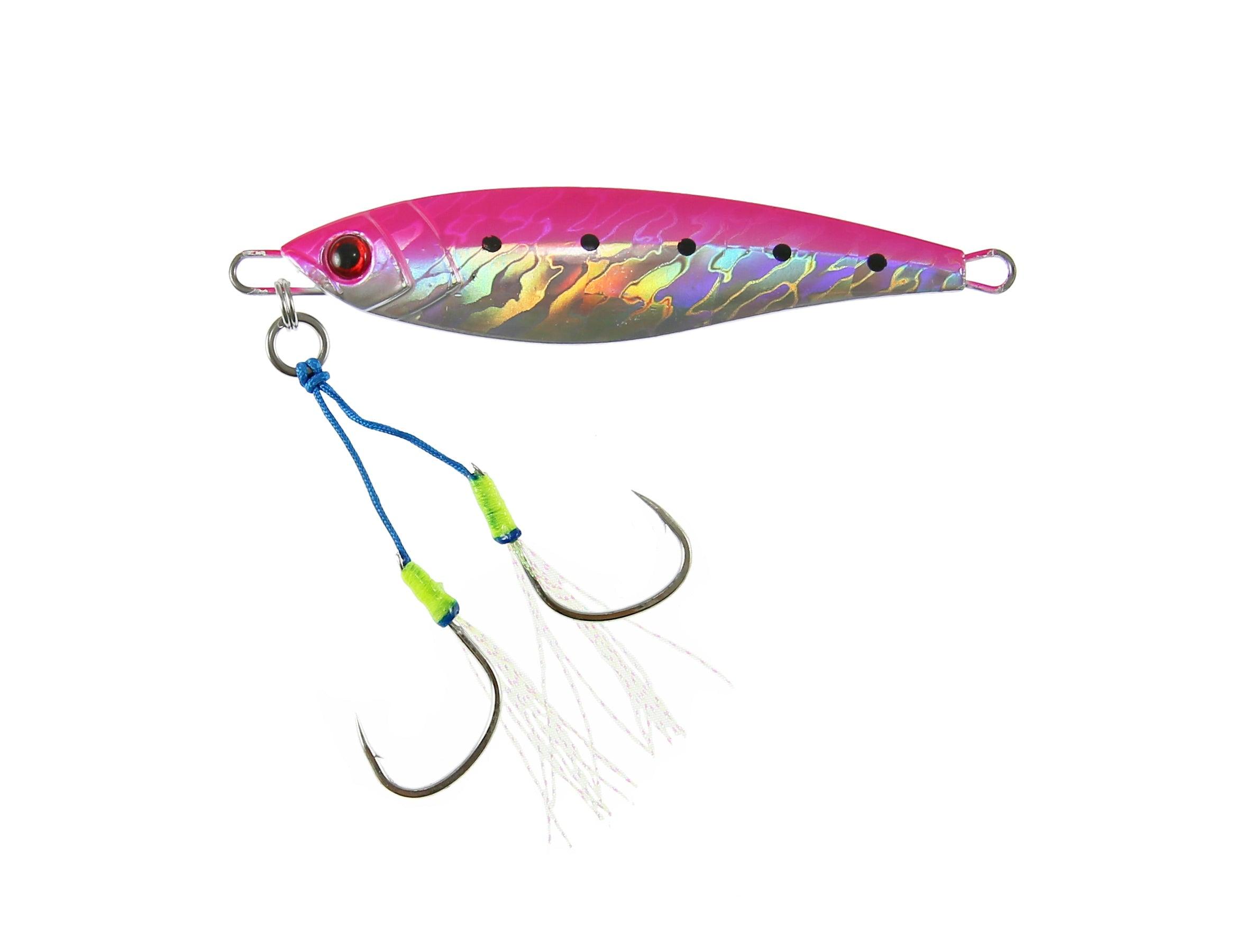 Jigging World Giko Slow Pitch Jigs-Lures-Jigging World-2.1oz (60g) 3.25"-Pink Sardine-Tackle World