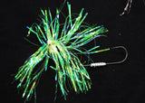 Jigging World Hi-Lo Flasher Rigs with Weighted Grub Holder Hooks-Terminal Tackle-Jigging World-Chartreuse-Tackle World