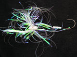 Jigging World Hi-Lo Flasher Rigs with Weighted Grub Holder Hooks-Terminal Tackle-Jigging World-White-Tackle World