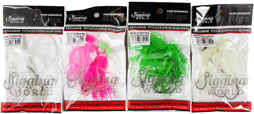 Jigging World Hi-Lo Silicone Skirt Rigs-Terminal Tackle-Jigging World-Tackle World