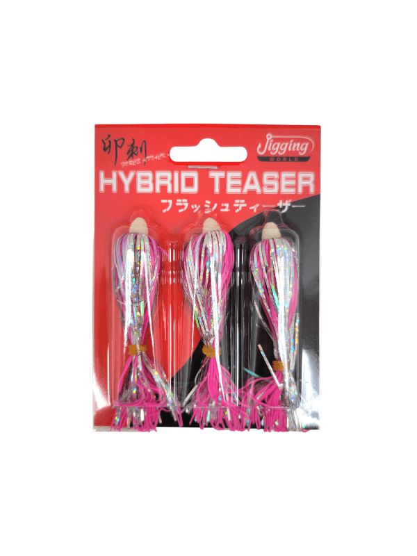 Jigging World Hybrid Teasers-Lures-Jigging World-Pink-Tackle World