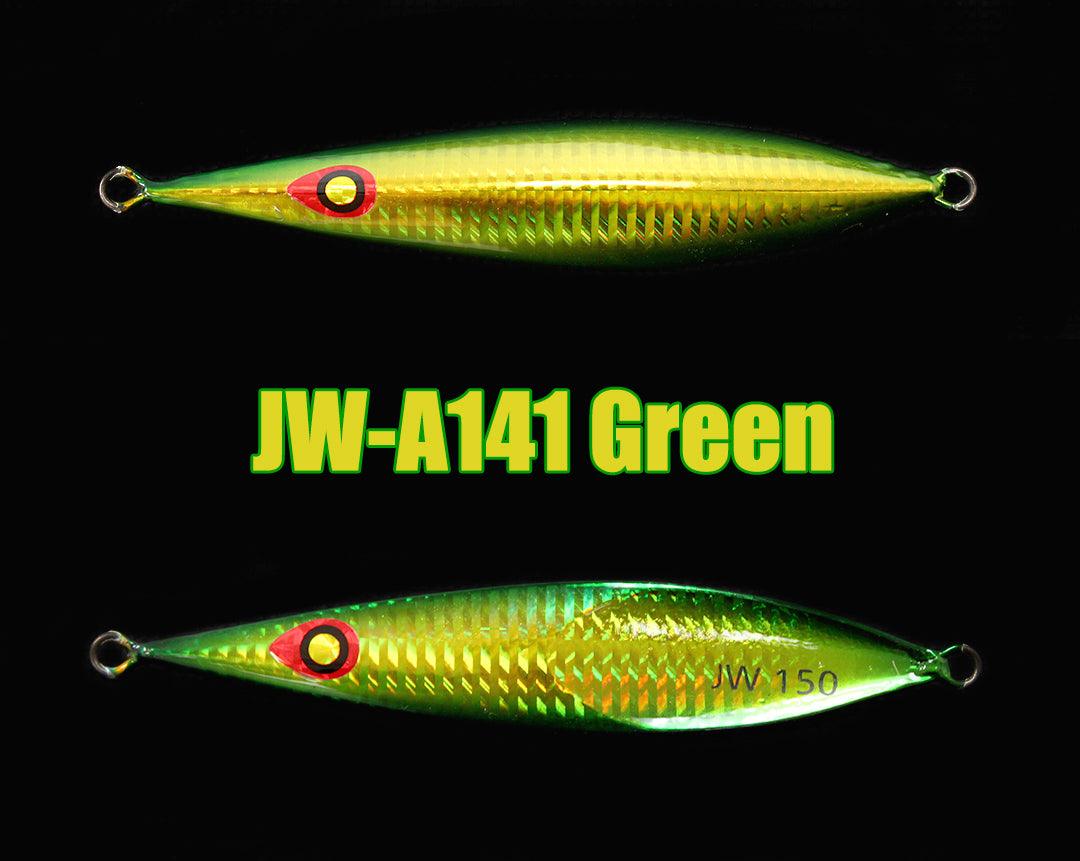 Jigging World JW-A141 Slow Pitch Jigs-Lures-Jigging World-Green-150g-Tackle World