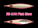 Jigging World JW-A141 Slow Pitch Jigs-Lures-Jigging World-Pink Glow-150g-Tackle World