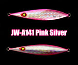 Jigging World JW-A141 Slow Pitch Jigs-Lures-Jigging World-Pink Silver-150g-Tackle World