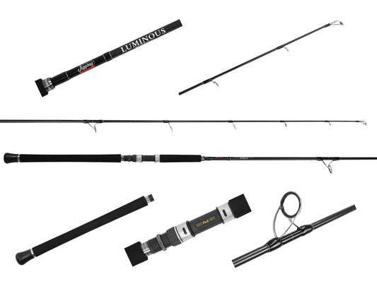 Jigging World Luminous Popping Spinning Rods-Rod-Jigging World-JW-LUP742S-M-Tackle World