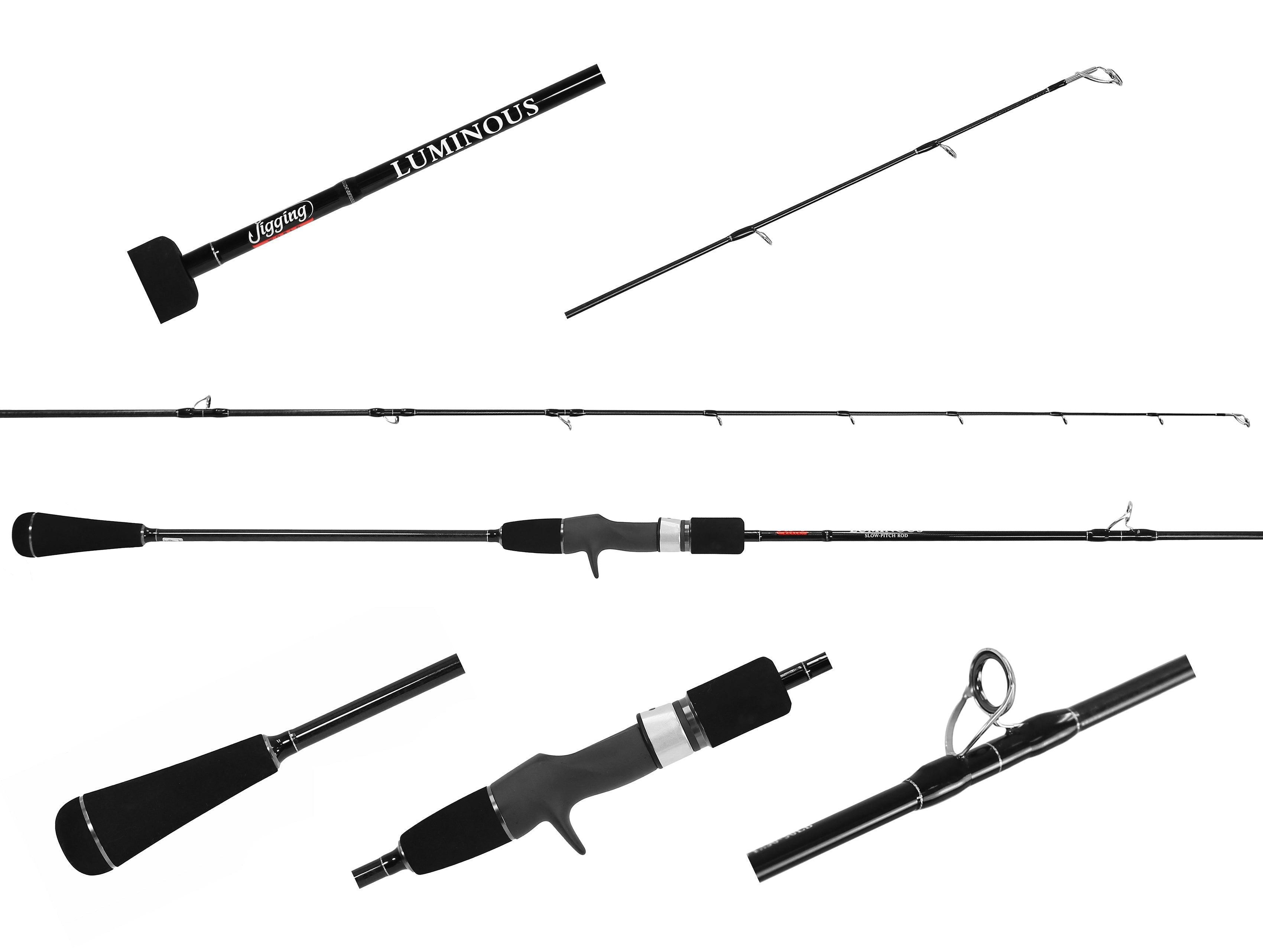 Jigging World Luminous Slow Pitch Casting Rods-Rod-Jigging World-JW-LUS651C-ML-Tackle World