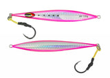 Jigging World MJ67 Slow Pitch Jigs-Lures-Jigging World-Pink Silver-90g / 3.2oz-Tackle World