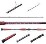 Jigging World MK2 7'6" Custom Spinning Rod - Red-Rod-Jigging World-Tackle World