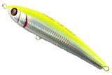 Jigging World Magic Tail Floating Stick Baits-Lures-Jigging World-Chartreuse SIlver-Tackle World