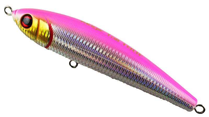 Jigging World Magic Tail Floating Stick Baits-Lures-Jigging World-Pink Silver-Tackle World