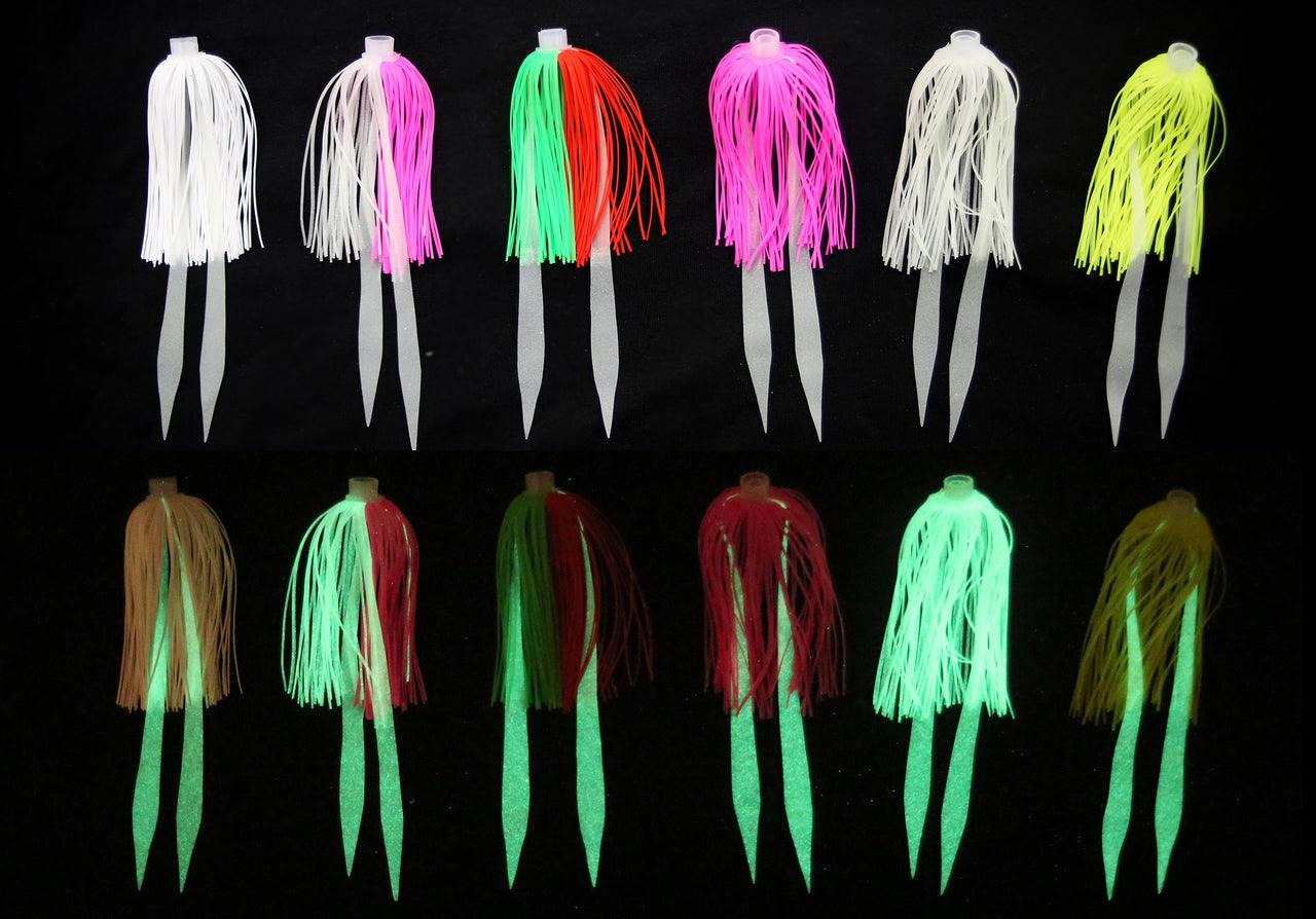 Jigging World Micro Silicone Skirt Teasers-Lures-Jigging World-Tackle World