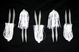 Jigging World Micro Silicone Skirt Teasers-Lures-Jigging World-White-Tackle World