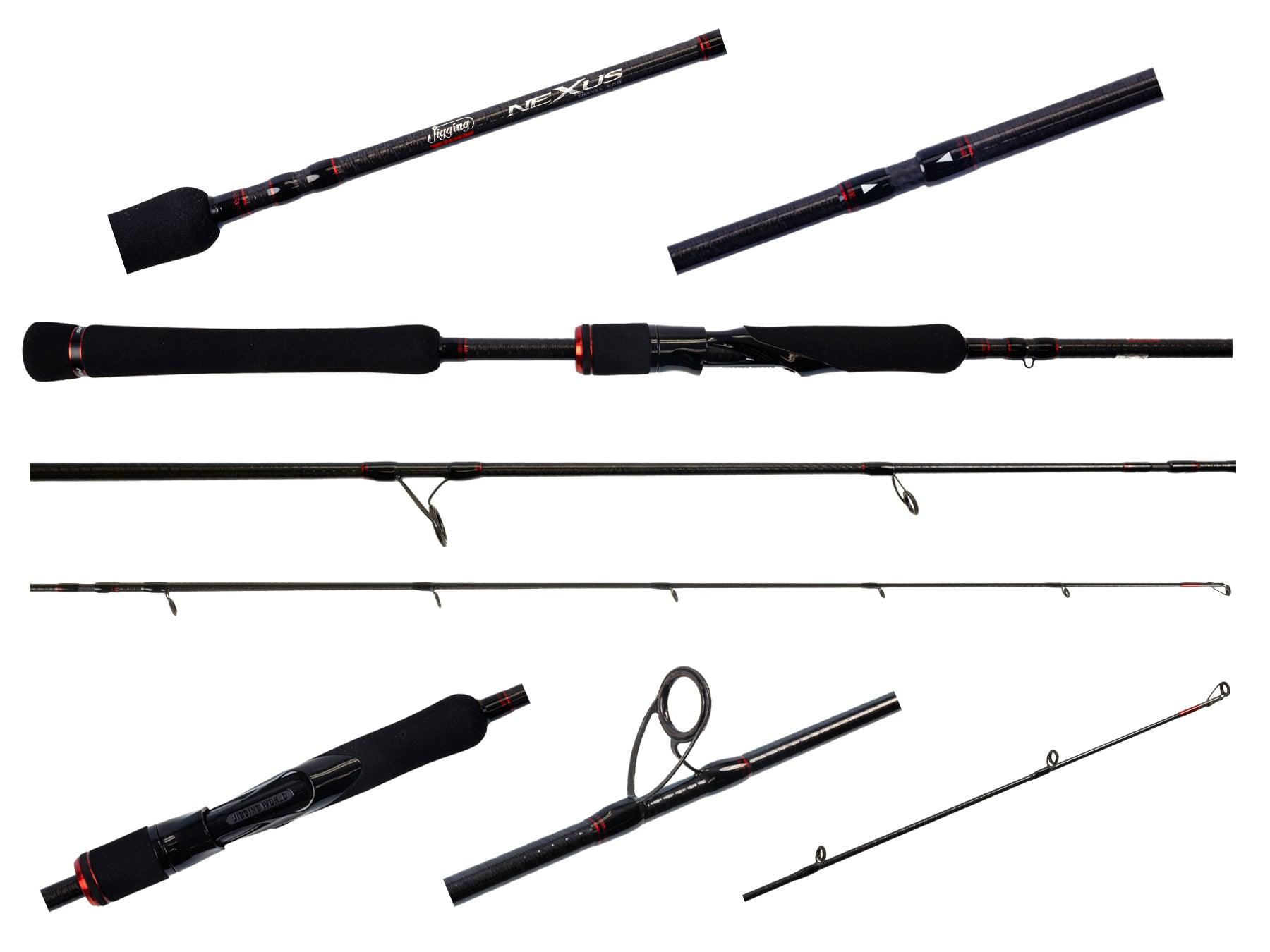 Jigging World Nexus 2.0 Travel Rods-Rod-Jigging World-JW-NEX703S-M (Spinning)-Tackle World