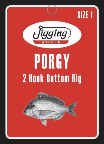 Jigging World Porgy Bottom Mono Rigs-Terminal Tackle-Jigging World-1-Tackle World