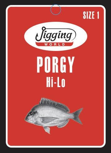 Jigging World Porgy Hi-Lo Mono Rigs-Terminal Tackle-Jigging World-1-Tackle World