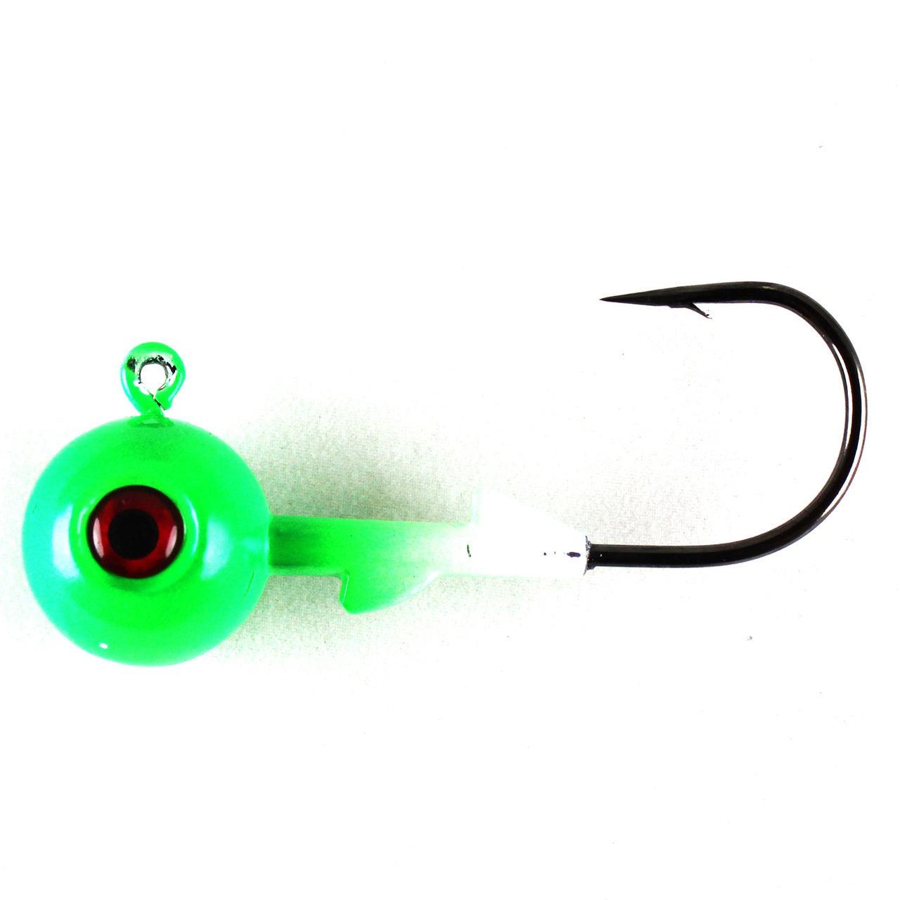 Jigging World Power Ball Jigs Ver. 1 CLOSE-OUT-Lures-Jigging World-Chartreuse-1oz-Tackle World