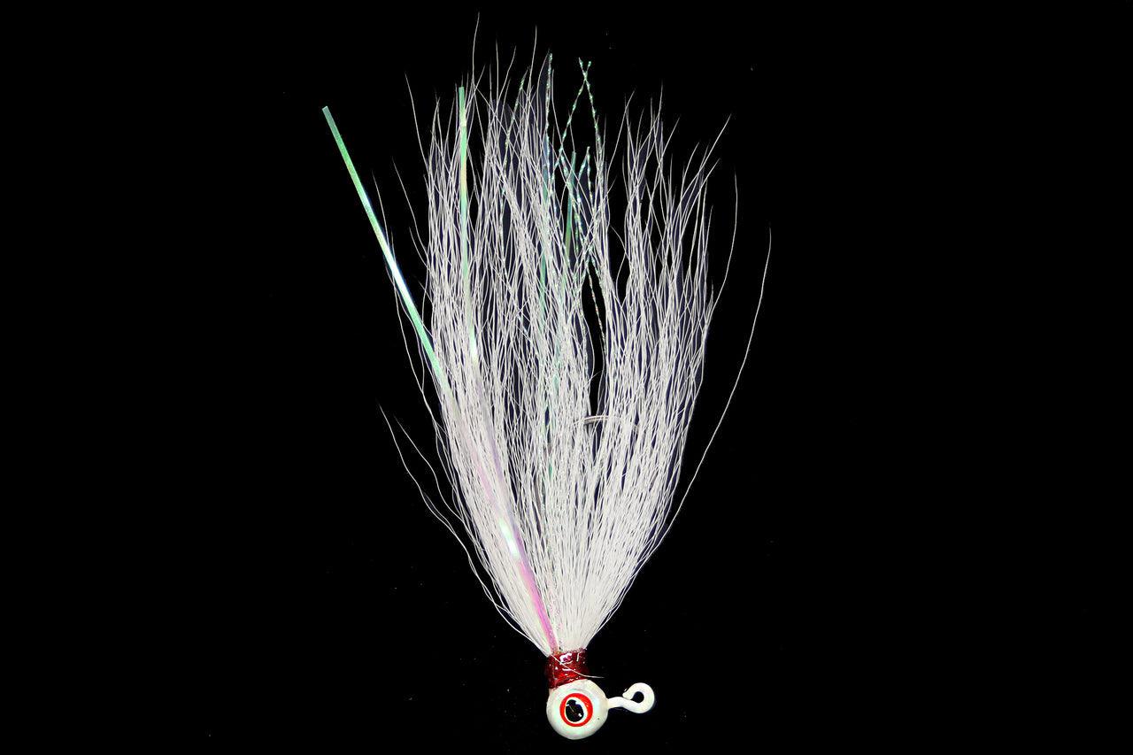 Jigging World Power Ball with Bucktail Teasers-Lures-Jigging World-Glow-Tackle World