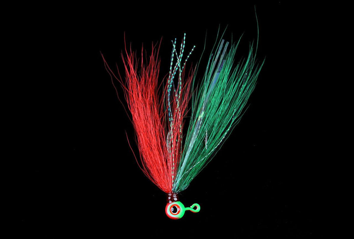 Jigging World Power Ball with Bucktail Teasers-Lures-Jigging World-Nuclear Chicken-Tackle World