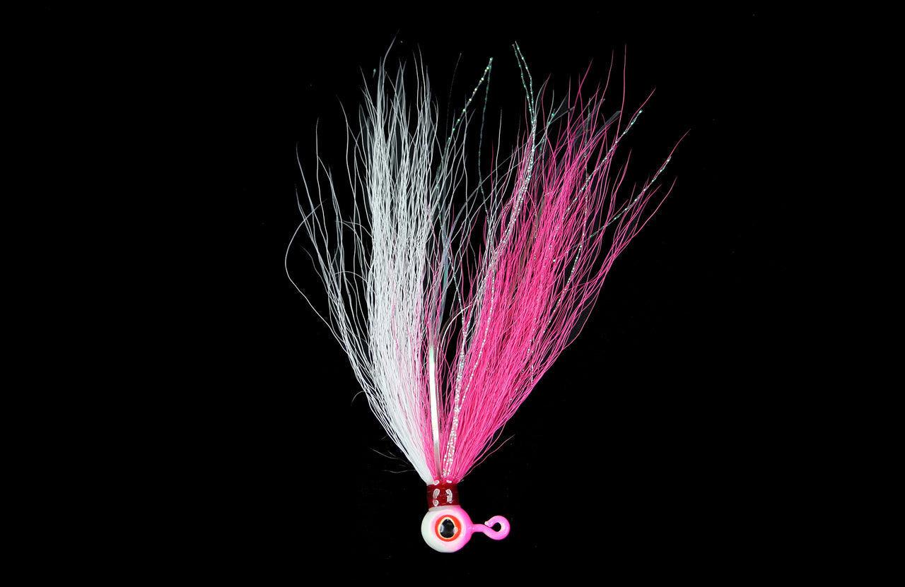 Jigging World Power Ball with Bucktail Teasers-Lures-Jigging World-Pink Shine-Tackle World