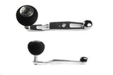 Jigging World - Power Handle for Daiwa Lexa Series Baitcasting Reels-Power Handles & Knobs-Jigging World-Lexa Size 400: Silver Arm / 39mm Silver EVA Ball Knob-Tackle World