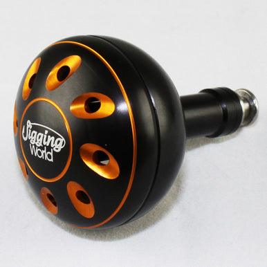 Jigging World - Power Knobs for Van Staal & ZeeBaas Spinning Reels-Power Handles & Knobs-Jigging World-39mm Black/Gold Knob-Tackle World