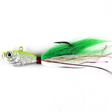 Jigging World Premium Bucktail Jigs Ver. 1 CLOSE-OUT-Lures-Jigging World-3/8 oz-Chartreuse-Tackle World