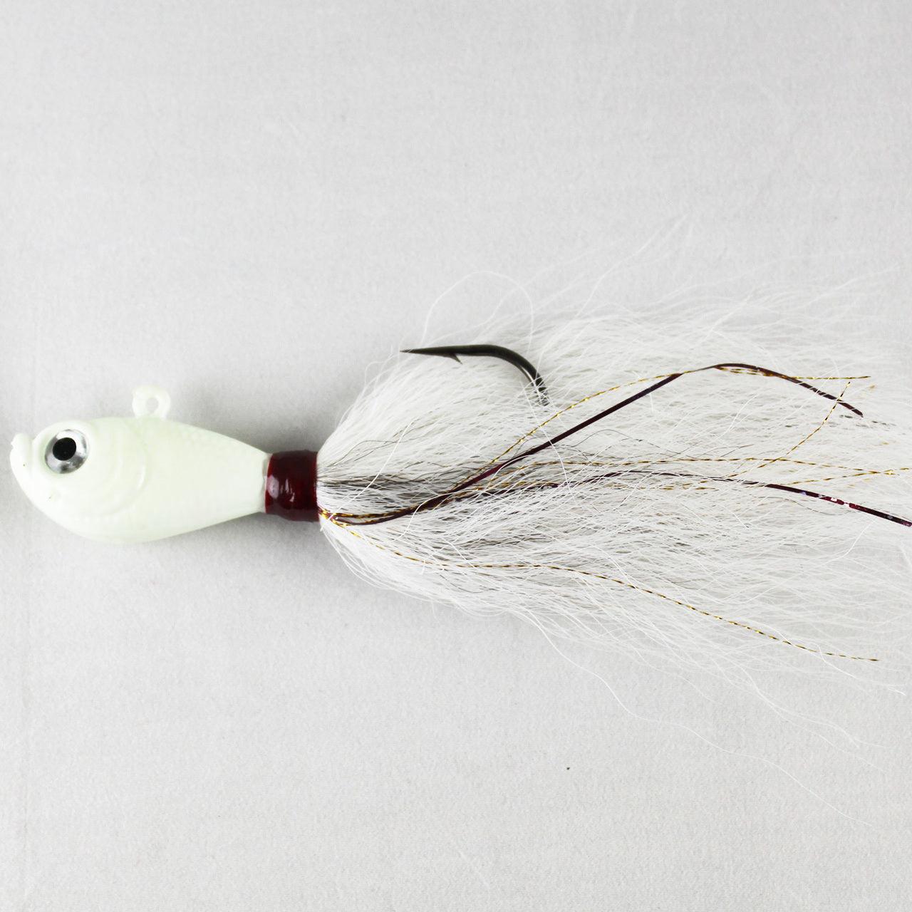 Jigging World Premium Bucktail Jigs Ver. 1 CLOSE-OUT-Lures-Jigging World-3/8 oz-Glow-Tackle World