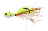 Jigging World Premium Bucktail V2 Jigs-Lures-Jigging World-Crazy Chartreuse-3/8 oz-Tackle World