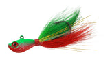 Jigging World Premium Bucktail V2 Jigs-Lures-Jigging World-Nuclear Chicken-3/8 oz-Tackle World