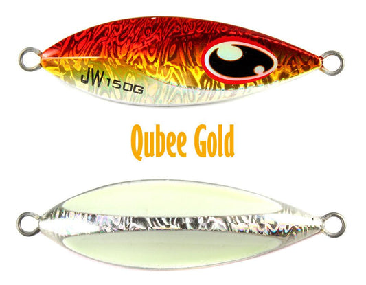 Jigging World Qubee Slow Pitch Jigs-Lures-Jigging World-Gold-150g / 5.3oz-Tackle World