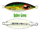 Jigging World Qubee Slow Pitch Jigs-Lures-Jigging World-Green-200g / 7.1oz-Tackle World