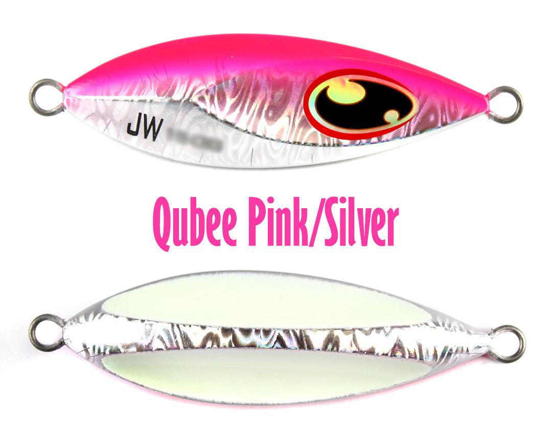 Jigging World Qubee Slow Pitch Jigs-Lures-Jigging World-Pink Silver-150g / 5.3oz-Tackle World