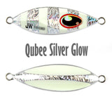 Jigging World Qubee Slow Pitch Jigs-Lures-Jigging World-Silver Glow-150g / 5.3oz-Tackle World