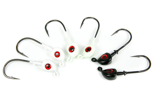 Jigging World Shad Jig Heads-Lures-Jigging World-Black-3/8oz-Tackle World