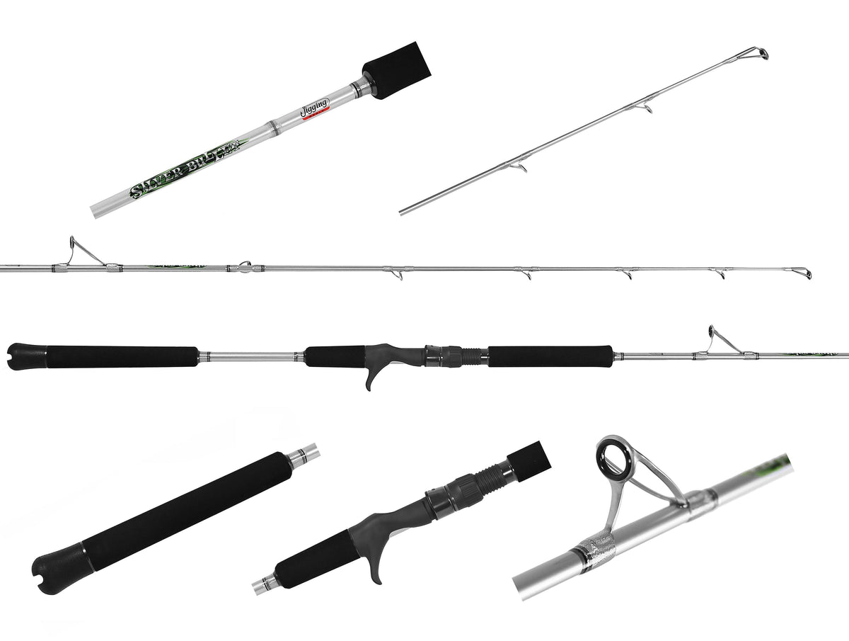 Jigging World Silver Bullet Jigging Casting Rods-Rod-Jigging World-JW-SBJ631C-250-Tackle World