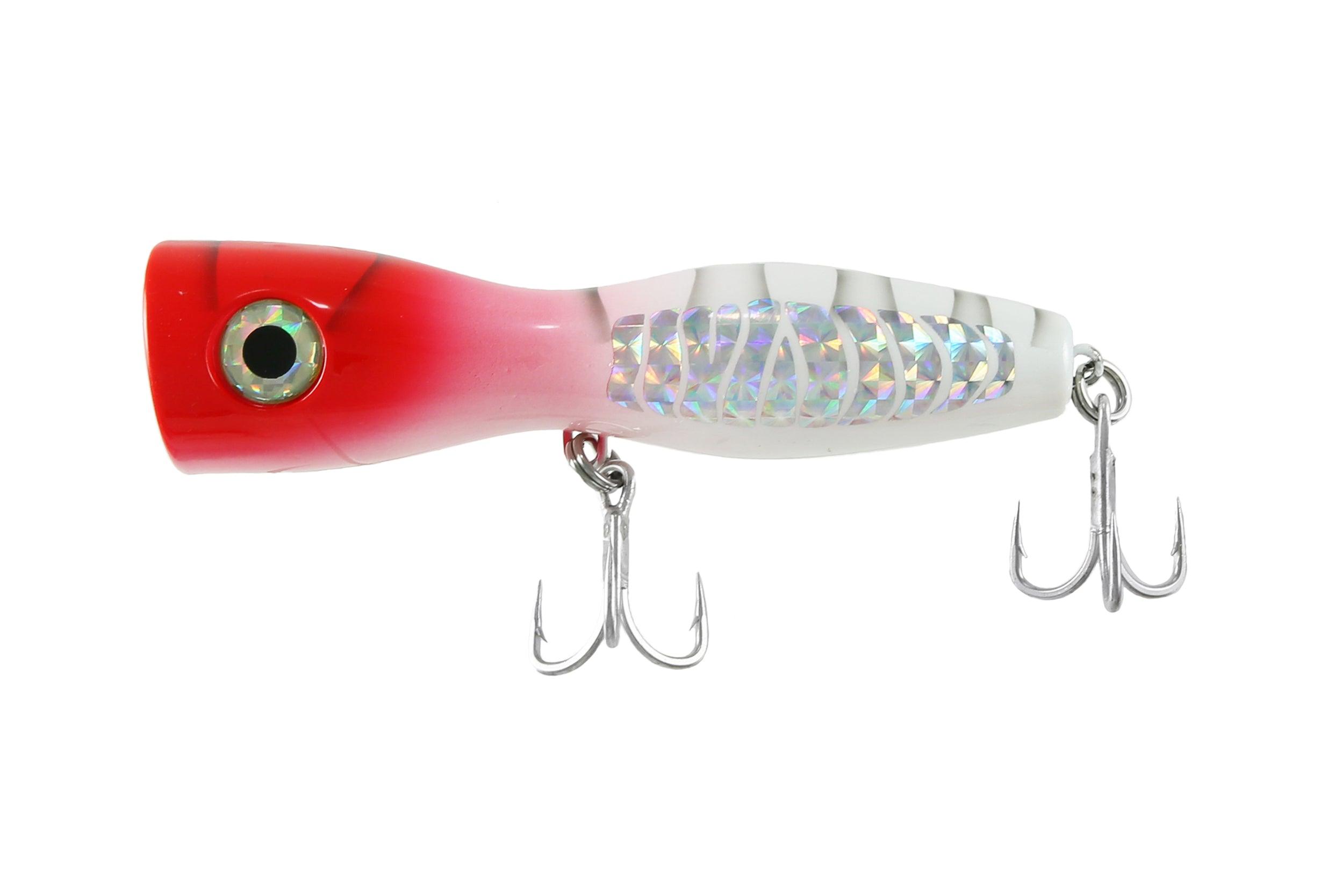 Jigging World Wadani Poppers-Lures-Jigging World-150mm 89g / 5.9" 3.1oz-Red White-Tackle World