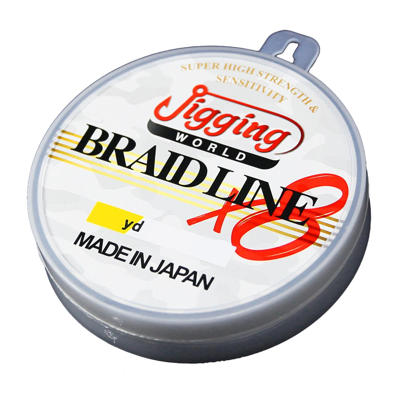 Jigging World X8 Braided Line Multicolor-Line & Leader-Jigging World-150 meter-15 lb-Tackle World