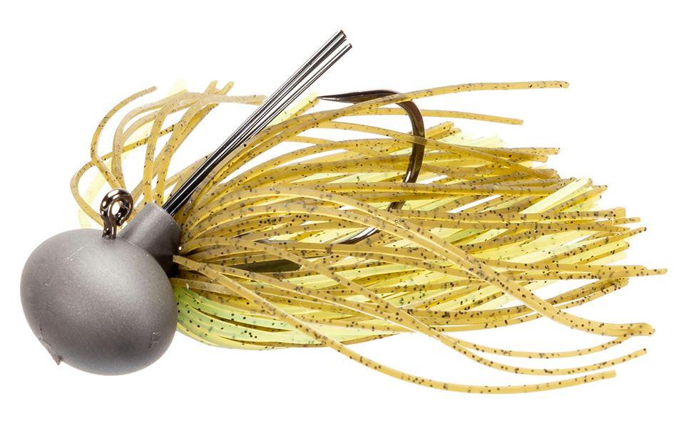 Keitech Model II Tungsten Football Jig Heads-Lures-Keitech-Weight: 1/2oz-Green Pumpkin Chartreuse-Tackle World