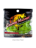 Leland Lures Crappie Magnet 15pc Body Packs-Lures-Leland Lures-Chartreuse Silver Flash-Tackle World