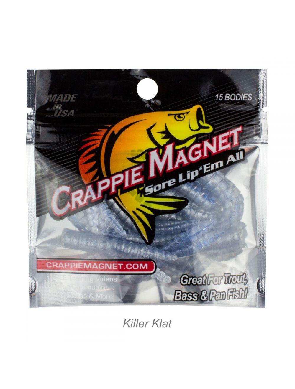 Leland Lures Crappie Magnet 15pc Body Packs-Lures-Leland Lures-Killer Klatt-Tackle World